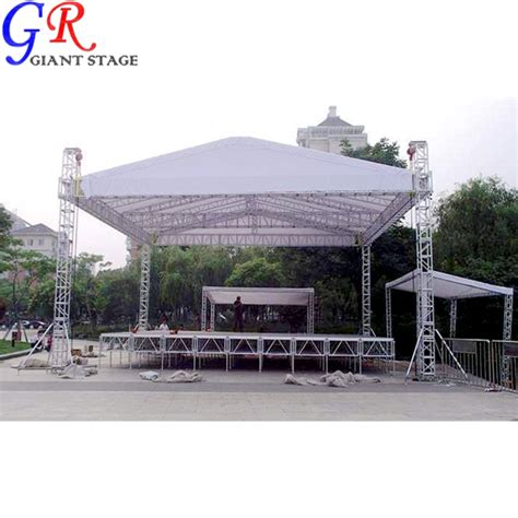 Customized Design Circular Roof Aluminum Stage Truss Structure Spigot