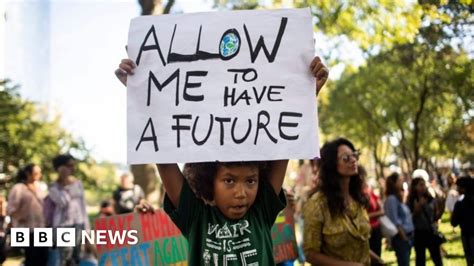 Climate Protests Marches Worldwide Against Global Warming Bbc News