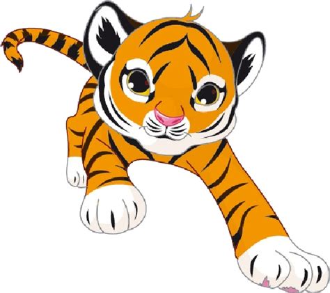 Tiger Cubs Cat Cartoon Images Valentine Cat Clip Art Baby Tiger