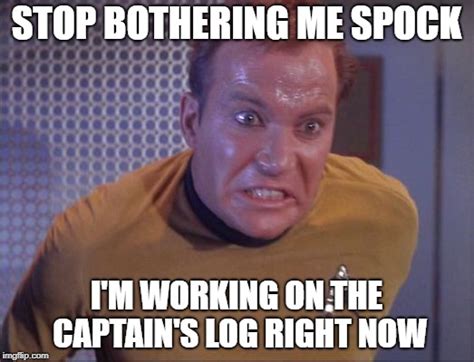 Working On The Captains Log Imgflip