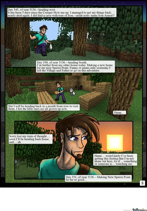 She must play minecraft she's wearing her leather armor. Minecraft Steve by recyclebin - Meme Center
