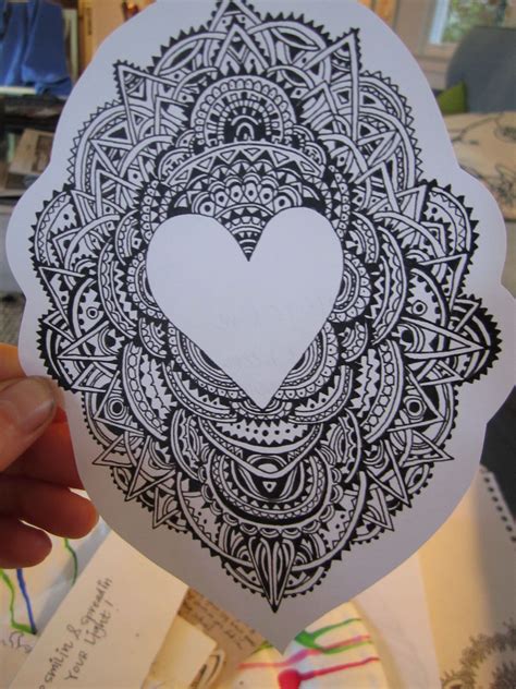 heart doodle | Heart doodle, Art drawings doodles, Doodle ...