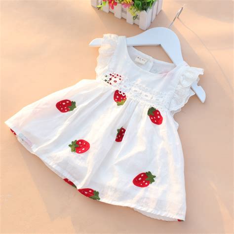 Next day delivery and free returns available. Baby Girl Dress Baby Summer Embroidery Flower Cotton Dress ...