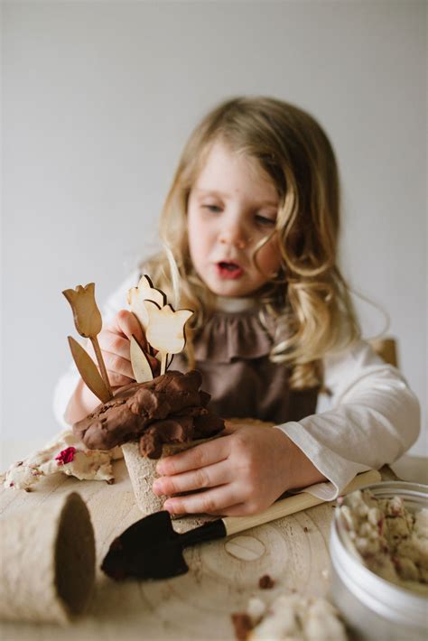 six ways to play with your chocolate play dough