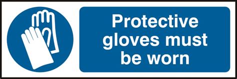 Protective Gloves Must Be Worn Sign Hse Risk Management Solutions Ltd