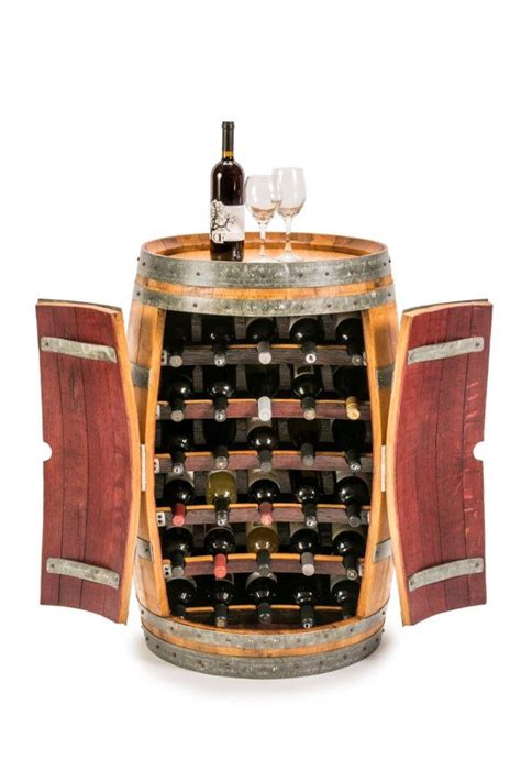 Barrel Wine Rack Etsy