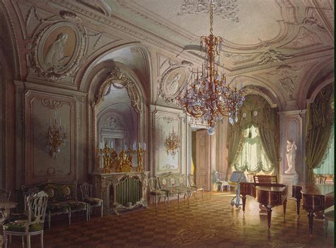 Mansion Of Baron Al Stieglitz The Concert Hall Painting Premazzi