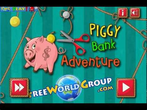 Be careful to cut the ropes and make good use of platforms. Piggy Bank Adventure (Full Game all Stars) - YouTube
