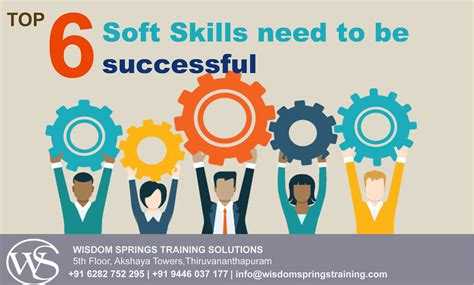 6 Soft Skills You Need To Be Successful Infographics Wisdom Springs