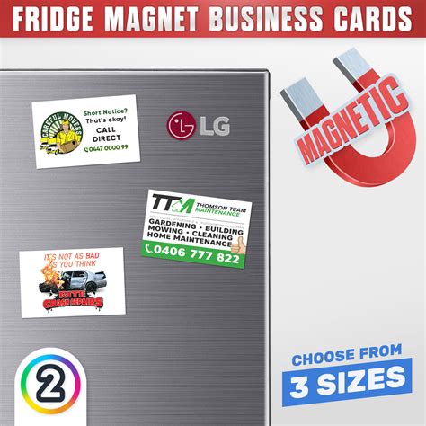 Order Fridge Magnets Online Australia Magnetic Business Cards D2p Au