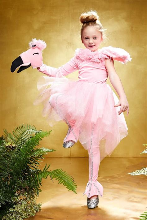 Fancy Flamingo Costume For Girls Flamingo Costume Unique Halloween