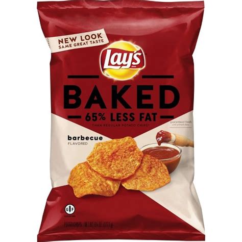 Every bag of lay's classic flavor potato chips is packed fresh disclosure: Lay's Oven Baked Barbecue Flavored Potato Chips - 6.25oz : Target