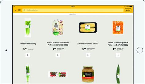 Supermarktketen Jumbo lanceert bestel-app voor tablets | FWD