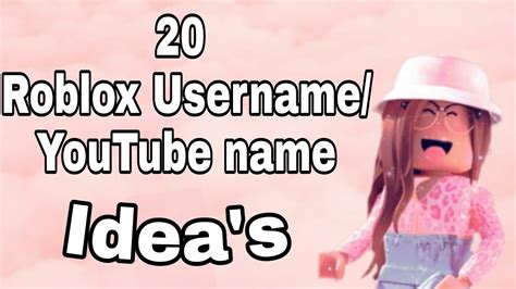 20 Youtuberoblox Names Youtube