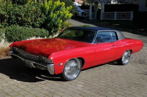 Purchase Used 1968 Chevrolet Caprice Hardtop 2 Door 396 In Seattle Washington United States