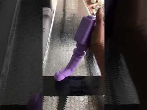 Velvet Thruster Thrusting Dildo In Action YouTube