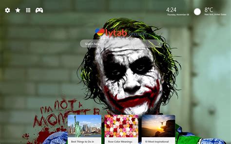 Joker Wallpaper Hd And 4k Background New Tab Lovely Tab