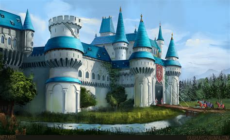 Castle White By Tomáš Matouš Rimaginarycastles