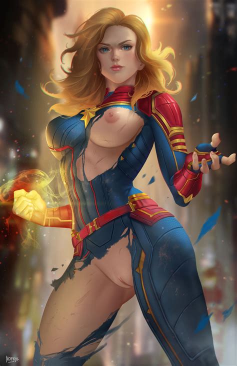 Captain Marvel Art