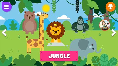 Animal World Kids Learn Animals Names And Sounds Papumba App Youtube