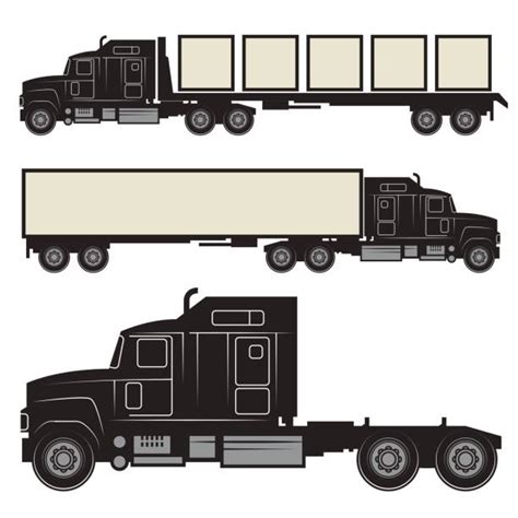 Royalty Free Custom Semi Trucks Clip Art Vector Images And Illustrations