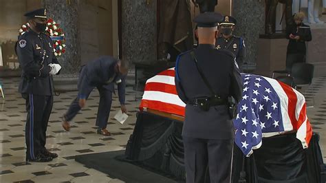 Ruth Bader Ginsburg Trainer Does Pushups In Front Of Her Casket Youtube