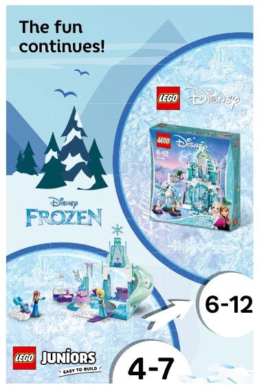 LEGO 10736 Anna And Elsa S Frozen Playground Instructions 4 Juniors
