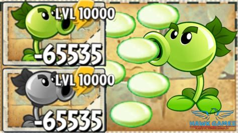 Plants Vs Zombies 2 Repeater Upgraded To Level 10000 Pvz2 Youtube