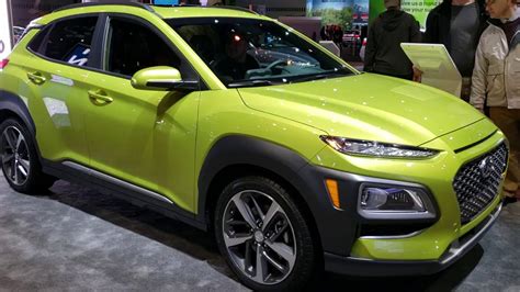 2020 Hyundai Kona Lime Twist Green Walkaround Review 2020 Chicago