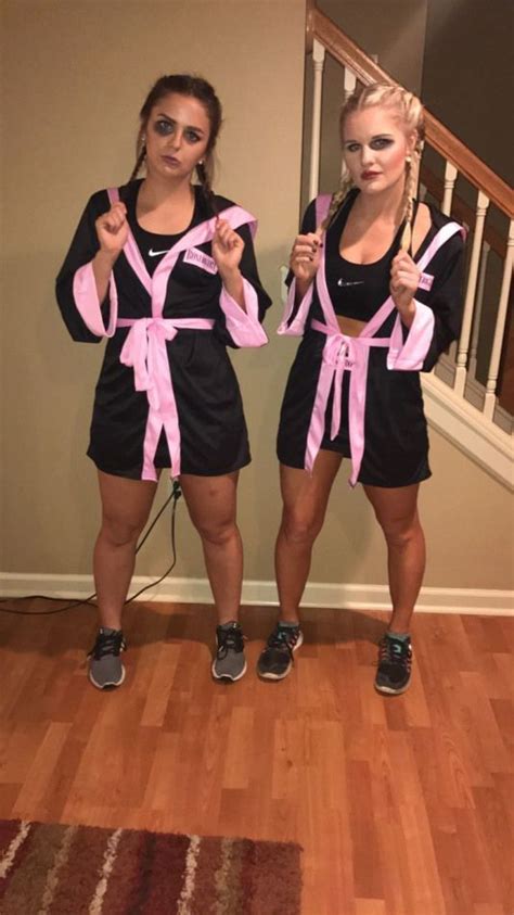 This scrumptious costume looks good enough to eat. fight us. #boxer #halloween #costume #RondaRousey #HollyHolms #bestfr… | Halloween costumes for ...