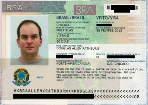 Brazilian Passport Stamp