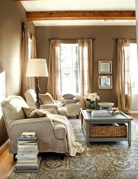 A Rustic Living Room In Warm Tones Home Decor Pinterest