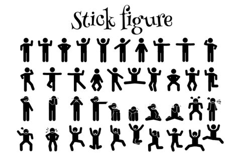 Stick Figure Graphic By Ayuhanggana · Creative Fabrica