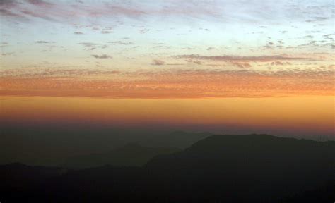A breathtaking sunset view at Shimla - Hill Post