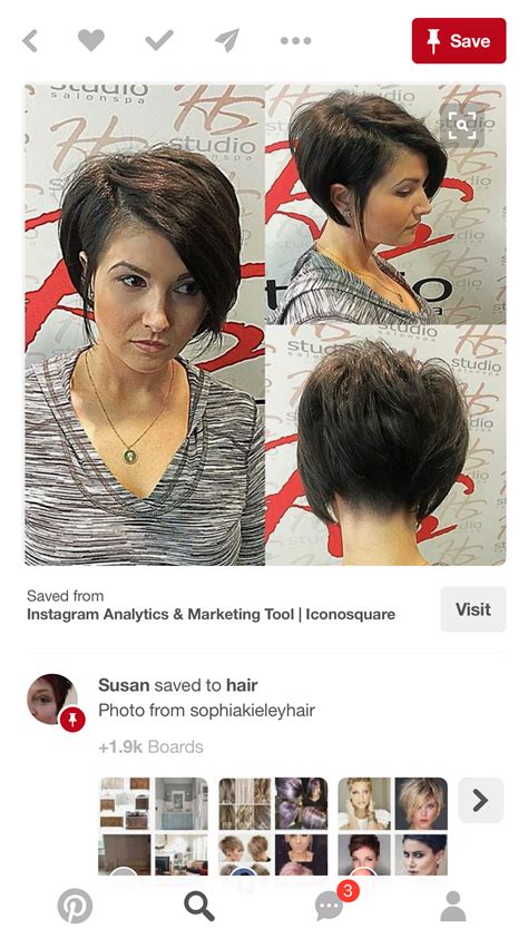 Kiss super long hair goodbye and instead embrace a short, styled pixie with a fab new color. Pin by Megan Klug on Hair | Hair styles, Hair, Style