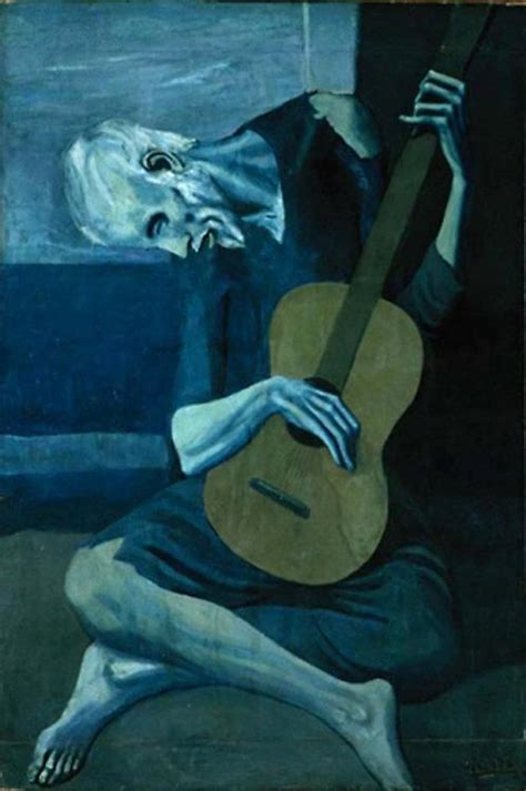 The Old Guitarist By Pablo Picasso Tumbex
