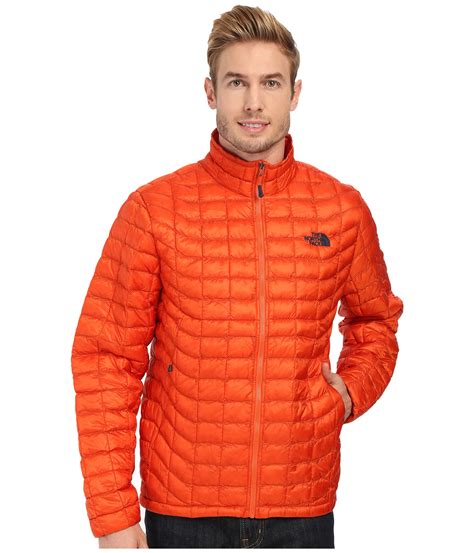 Lyst The North Face Thermoball™ Full Zip Jacket In Orange For Men