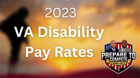 va disability pay rates youtube