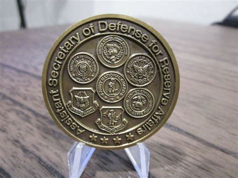 Dod Assistant Secretary Of Defense For Reserve Affairs Challenge Coin