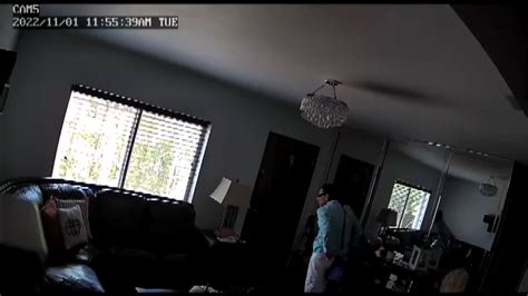 Surveillance Footage Captures Burglar Entering Northwest Miami Dade Home Wsvn 7news Miami