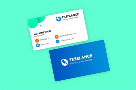Freelance Business Card Template