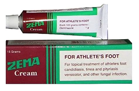 Buy Sale 15gx3 Zema Cream For Athletes Foot Candidiasis Tinea