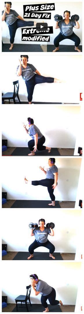 Making some simple modifications to squatting and lunging movements can make a huge impact on an athlete's ability dorsiflex their ankle. Plus Size 21 Day Fix Extreme Workout Modification. This is ...