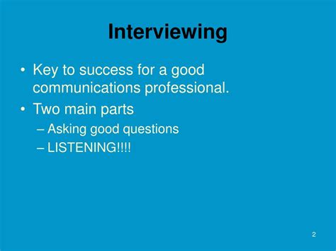 Ppt Interviewing Powerpoint Presentation Free Download Id2782541