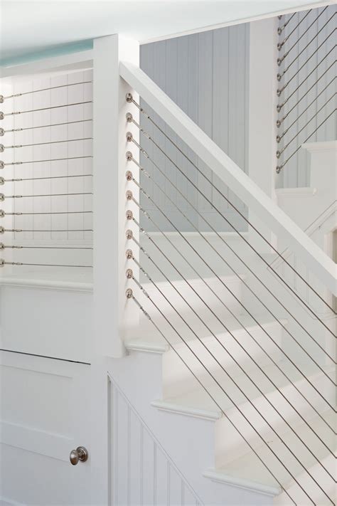 Custom Built Cable Stair Railing Cable Stair Railing Interior Stair