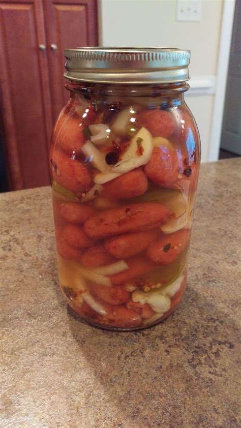 I love you when you moan in excitement taking my name….but tell me what will it take to see you sweating in intense pleasure! Hot Pickled Sausages (With images) | Pickled sausage, Hot ...