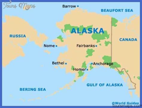 Anchorage Municipality Map Tourist Attractions