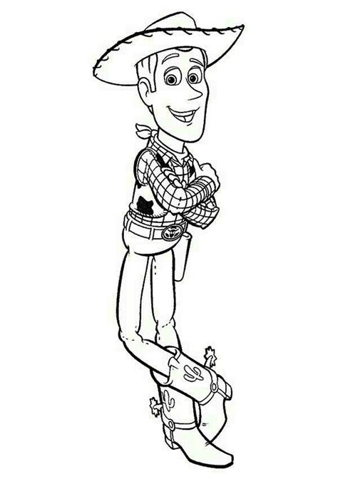 Woody Coloring Pages Printable