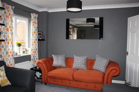 Orange And Grey Decorating Ideas Pin By Jamie White On Master Bedroom