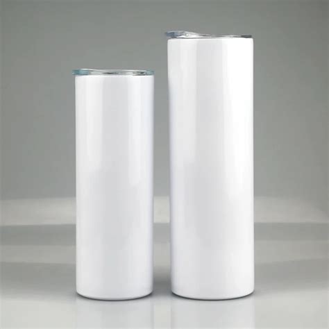 20oz Blank Sublimation Tumbler With Holographic Tumbler Box Packaging